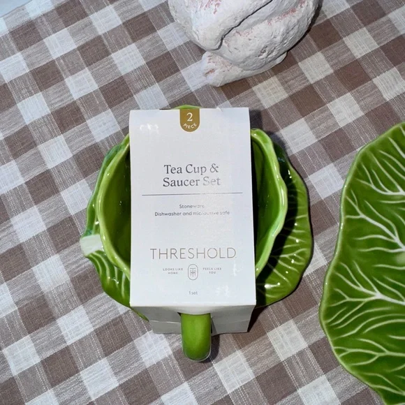 🔥 Viral Target Threshold Cabbage Teacup and Saucer Set - Picture 9 of 9